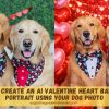 Create an AI Valentine Heart Balloons Portrait Using Your Dog Photo How To Create an AI Valentine Heart Balloons Portrait Using Your Dog Photo