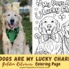 My Dogs Are My Lucky Charms Golden Retriever Coloring Page (Free Printable) My Dogs Are My Lucky Charms – Golden Retriever Coloring Page (Free Printable)
