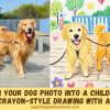 Turn Your Dog Photo Into a Childlike Crayon-Style Drawing With AI Turn Your Dog Photo Into a Childlike Crayon-Style Drawing With AI ChatGPT