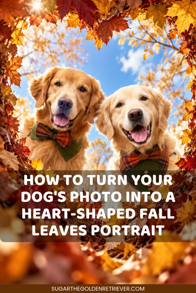 How to Turn Your Dog's Photo Into a Heart-Shaped Fall Leaves Portrait Using ChatGPT How to Turn Your Dog's Photo Into a Heart-Shaped Fall Leaves Portrait Using ChatGPT
